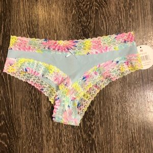 Splendies tie dye panties cheeky style size medium